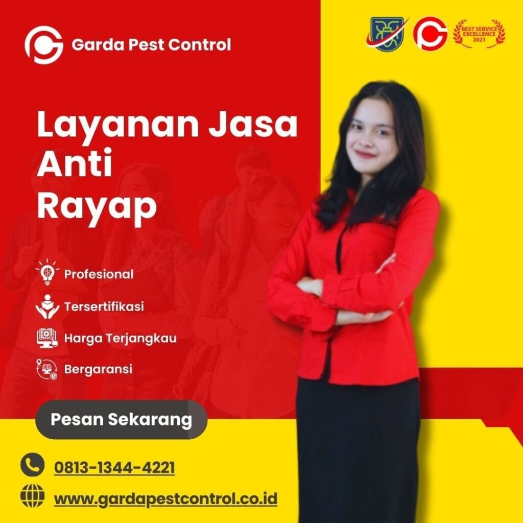 Jasa Anti Rayap di Banyumanik Semarang Cepat dan Bergaransi