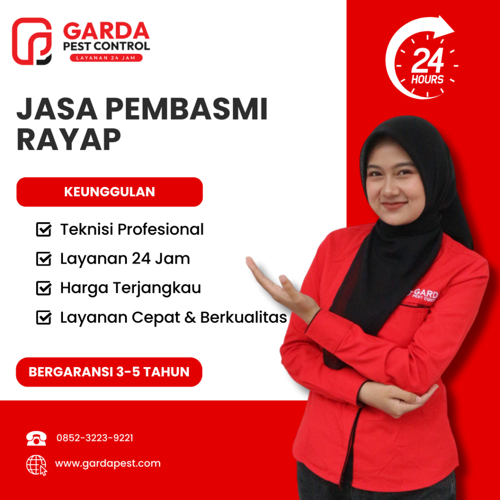 Jasa Pembasmi Rayap di Pekalongan Murah Bergaransi