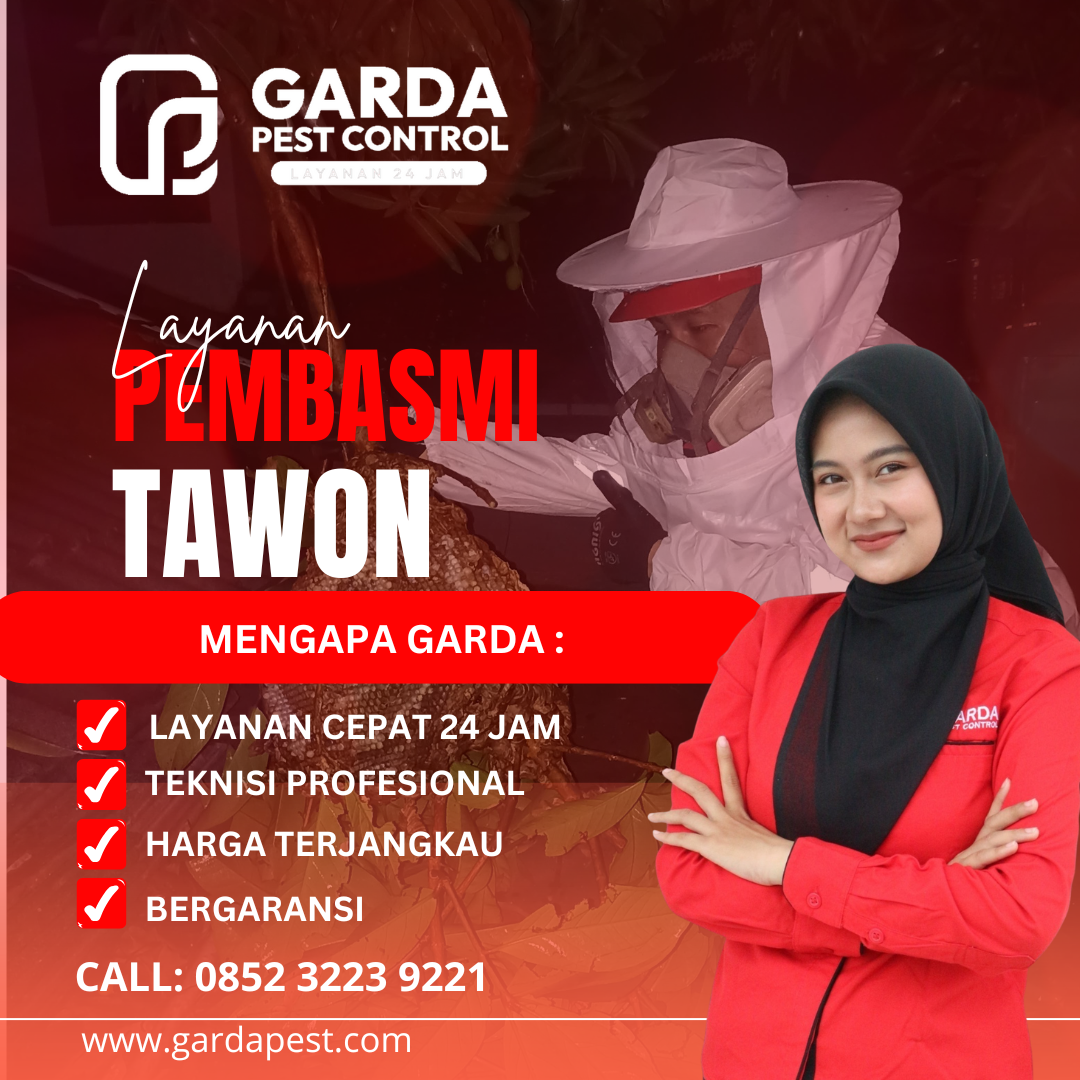 Jasa Basmi Tawon Bekasi Barat Bergaransi dan Aman