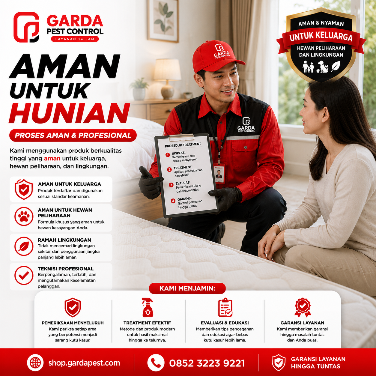 Jasa Pembasmi Tungau Kasur Jakarta Pusat: Mengembalikan Kenyamanan Tidur Anda Bersama Agata Pest Control