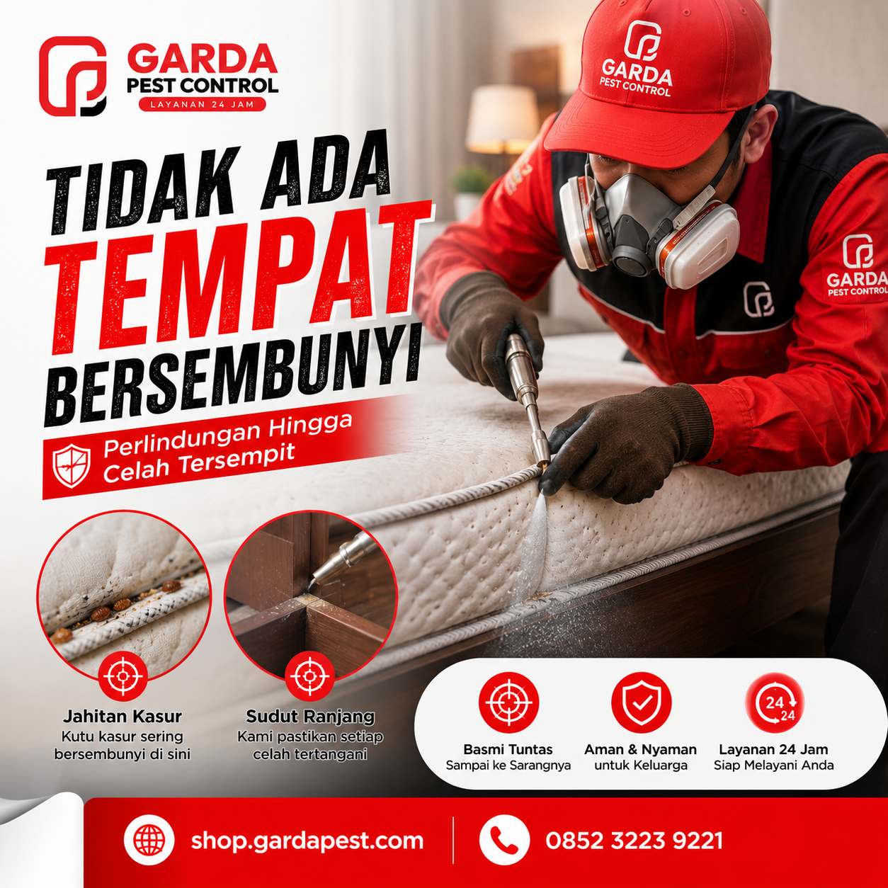 Jasa Pembasmi Tungau Kasur Jakarta Pusat: Mengembalikan Kenyamanan Tidur Anda Bersama Agata Pest Control