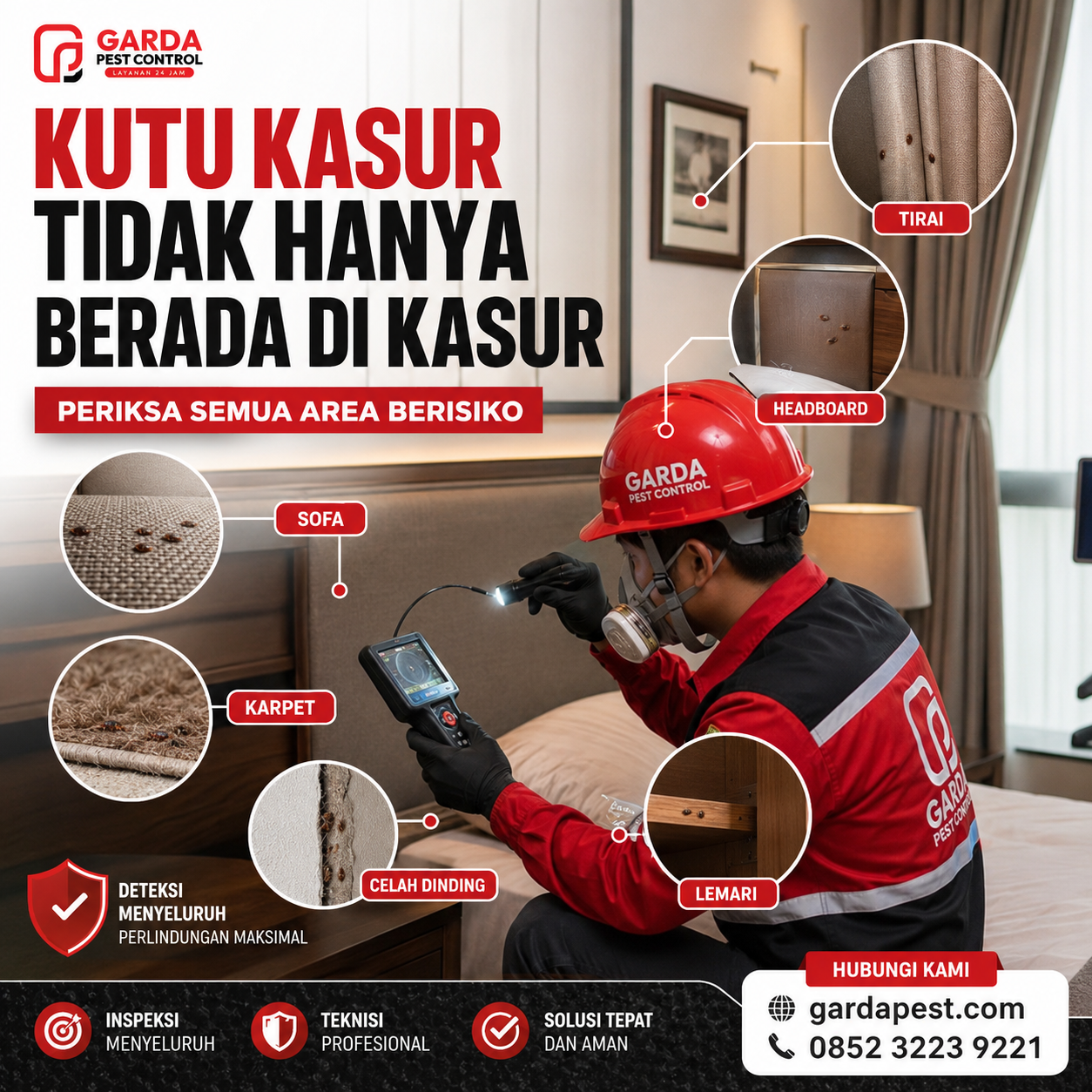 Jasa Pembasmi Kutu Kasur Bergaransi dan Terpercaya di Jakarta: Akhiri Gangguan Tidur Anda