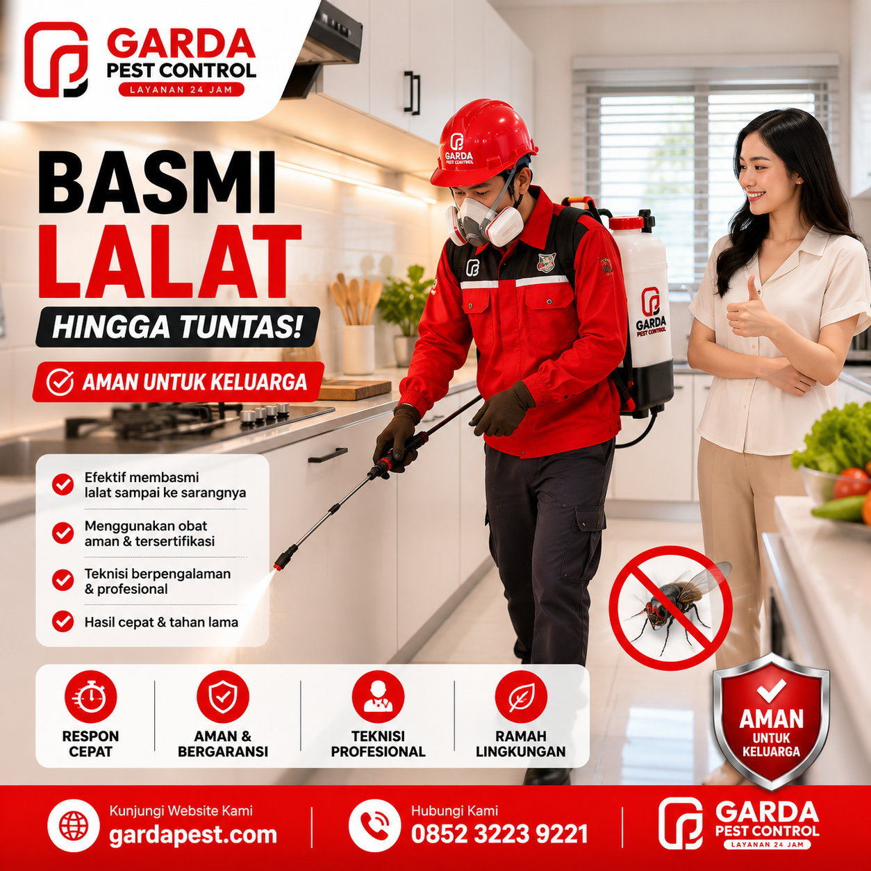 Jasa Pembasmi Lalat untuk Restoran di Malang: Menjaga Kualitas dan Kenyamanan Bisnis Kuliner Anda