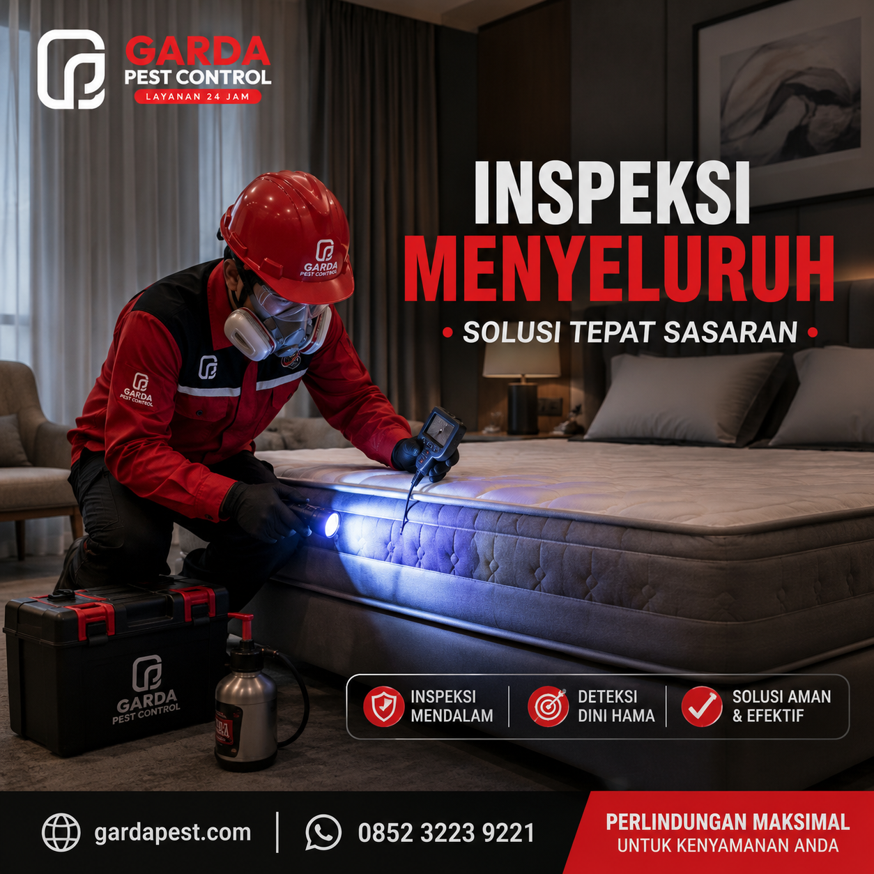 Jasa Pembasmi Kutu kasur untuk Apartemen Jakarta: Solusi Tuntas Agata Pest Control