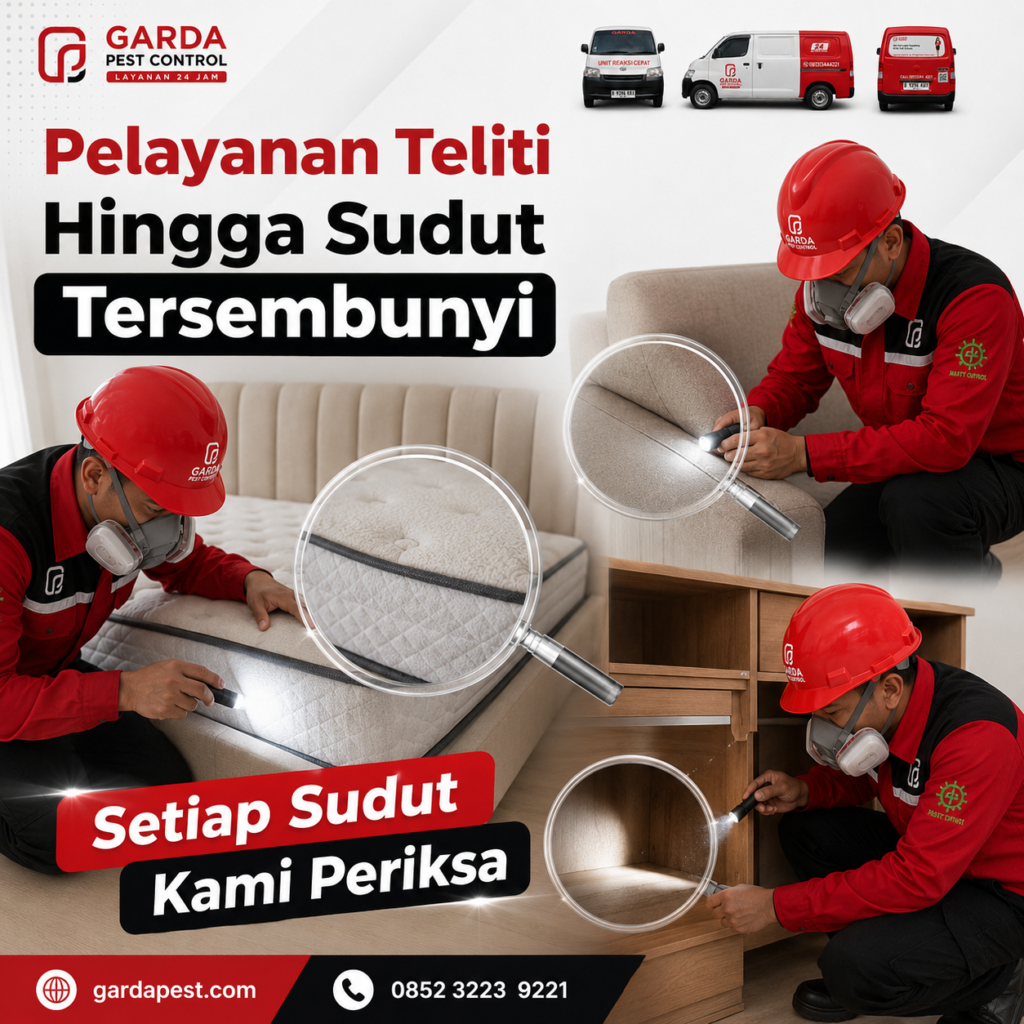 Jasa Pembasmi Kutu Kasur Bergaransi Jakarta Pusat: Bebas Gatal dan Tidur Nyenyak