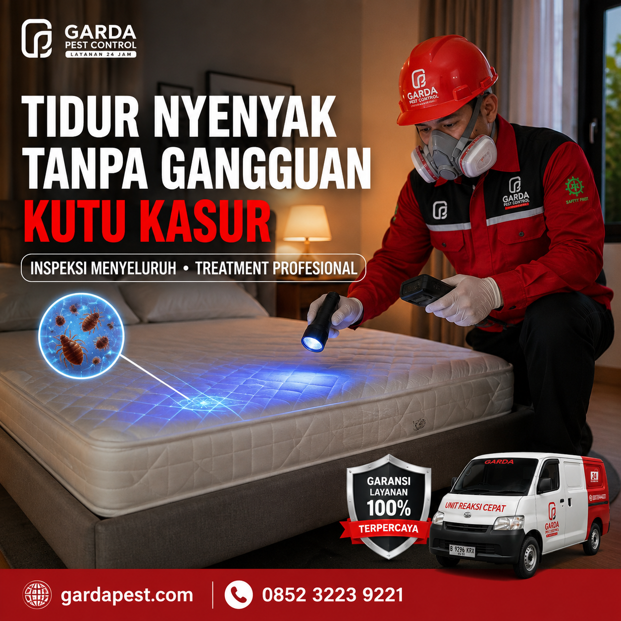 Jasa Pembasmi Kutu Kasur Jakarta Pusat dan Panduan Penanganannya