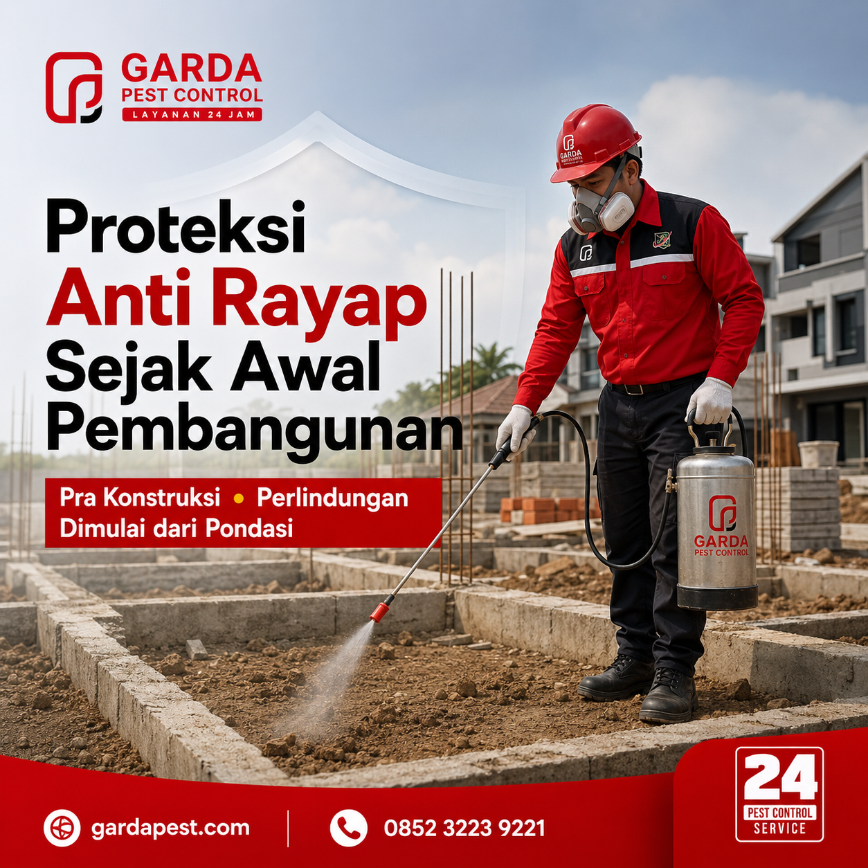 Jasa Anti Rayap Jakarta Pusat Bergaransi