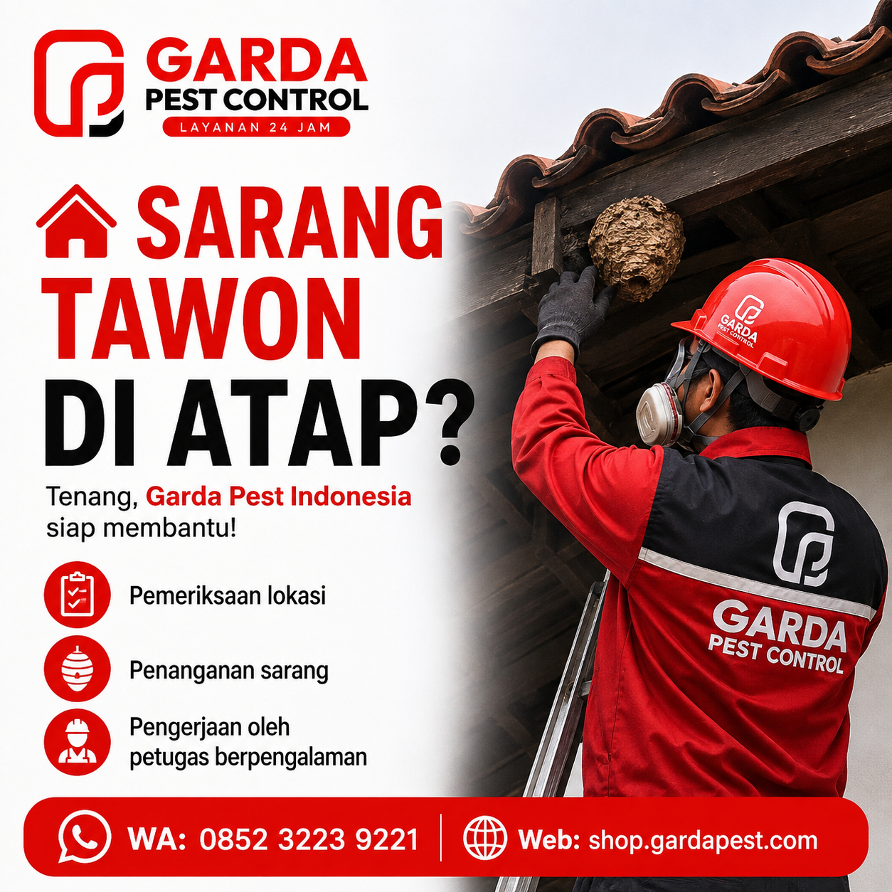 Rincian Biaya Jasa Pembasmi Sarang Tawon Jakarta Pusat dan Panduan Lengkap Penanganannya