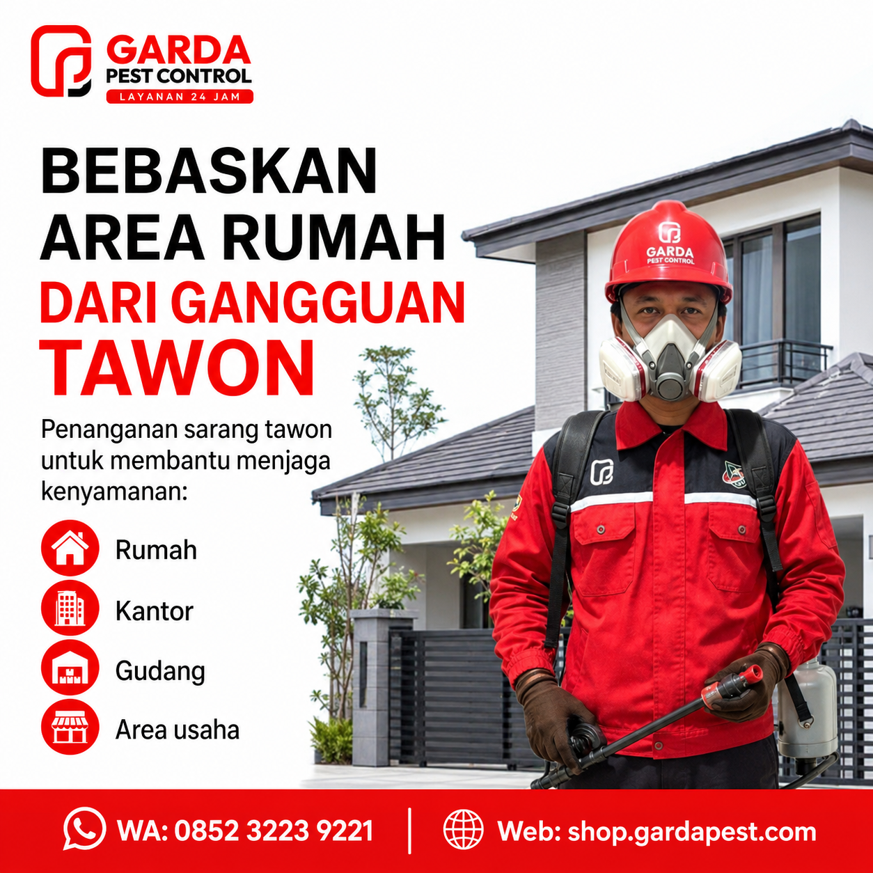 Jasa Basmi Sarang Tawon Jakarta Pusat 24 Jam Cepat dan Aman