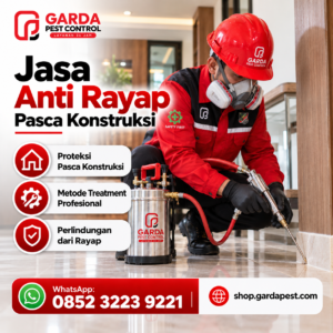 Jasa Anti Rayap Jakarta Pusat untuk Bangunan Baru dan Lama
