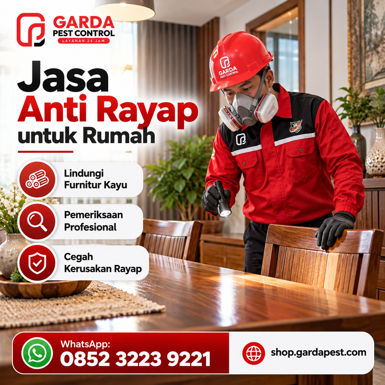 Jasa Anti Rayap Jakarta Pusat untuk Bangunan Baru dan Lama